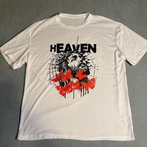 White‎ and red Christian streetwear graphic tee #streetwear #religion